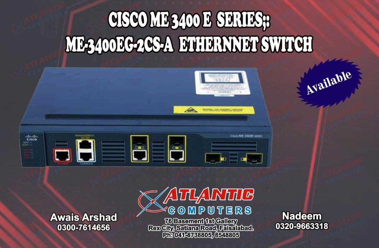 CISCO ME 3400 E SERIES