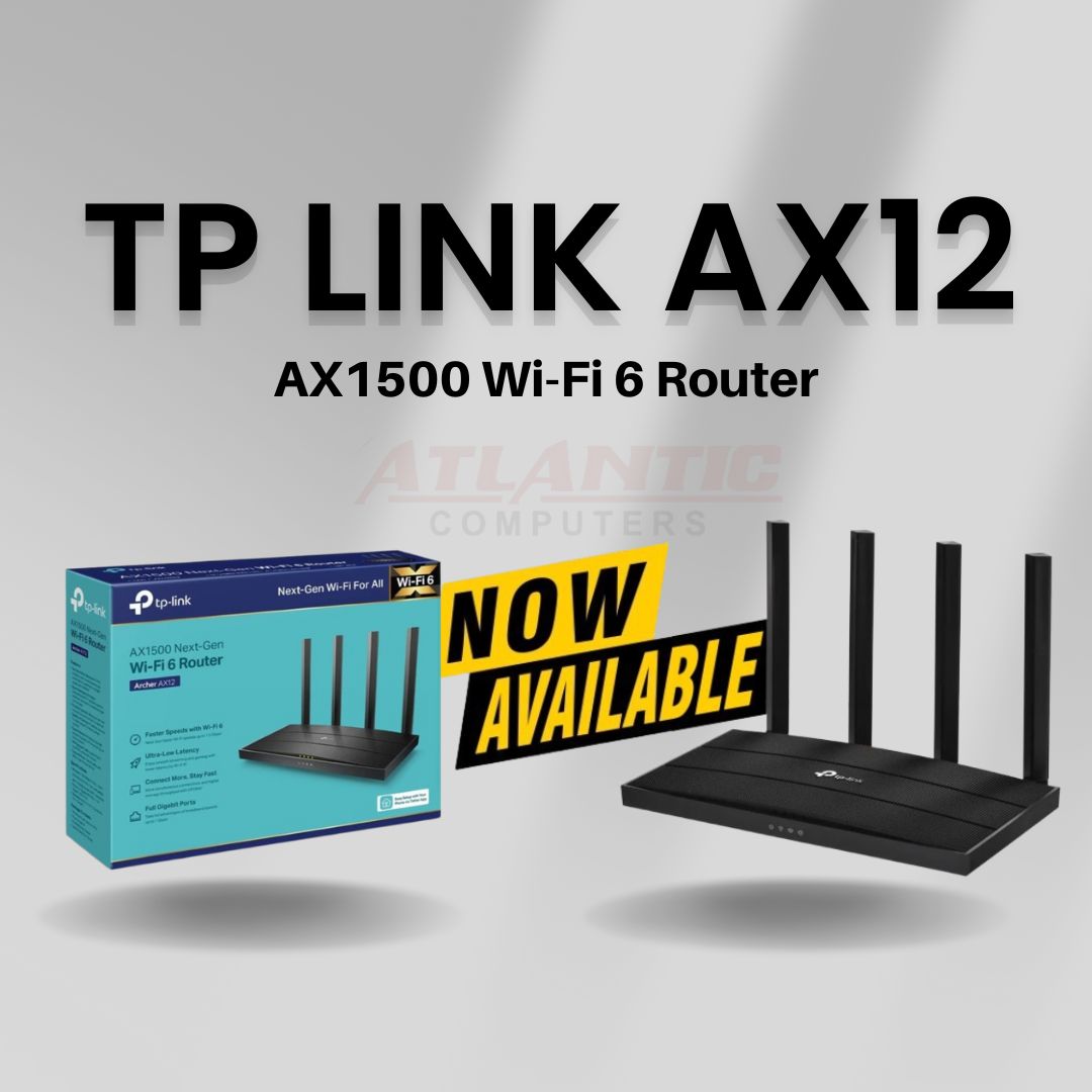 TP LINK AX12 AX1500 Wi-Fi 6 Router