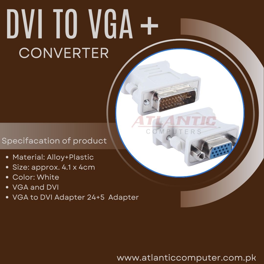 DVI TO VGA + CONVERTER