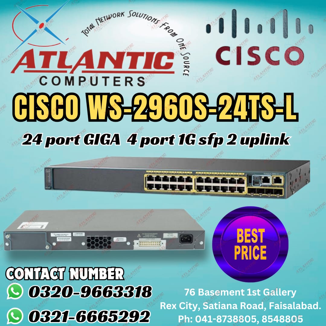 CISCO WS-2960-24TS-L