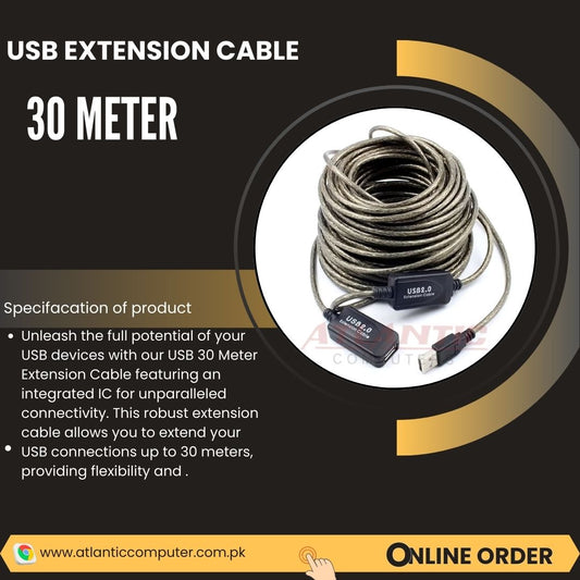 USB EXTENSION CABLE 30 METER