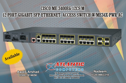 CISCO ME-3400EG-12CS-M