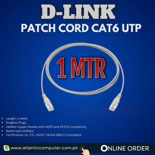 D-Link Patch Cord Cat6 UTP