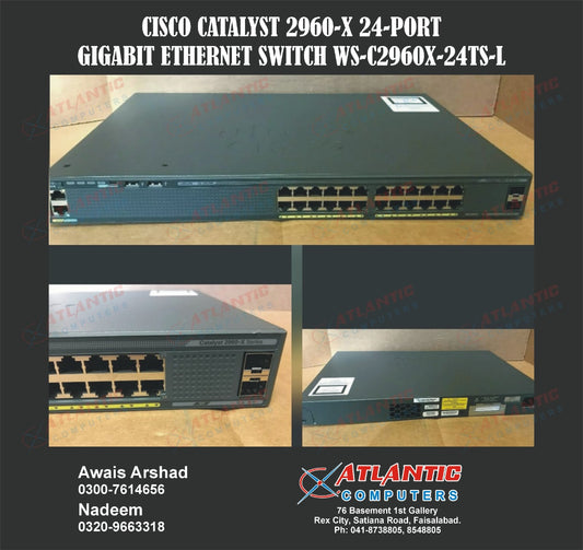 CISCO CATALYST 2960-X 24-PORT
