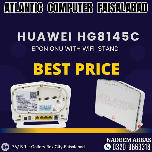 HUAWEI HG8145C EPON ONU WITH WIFI STAND