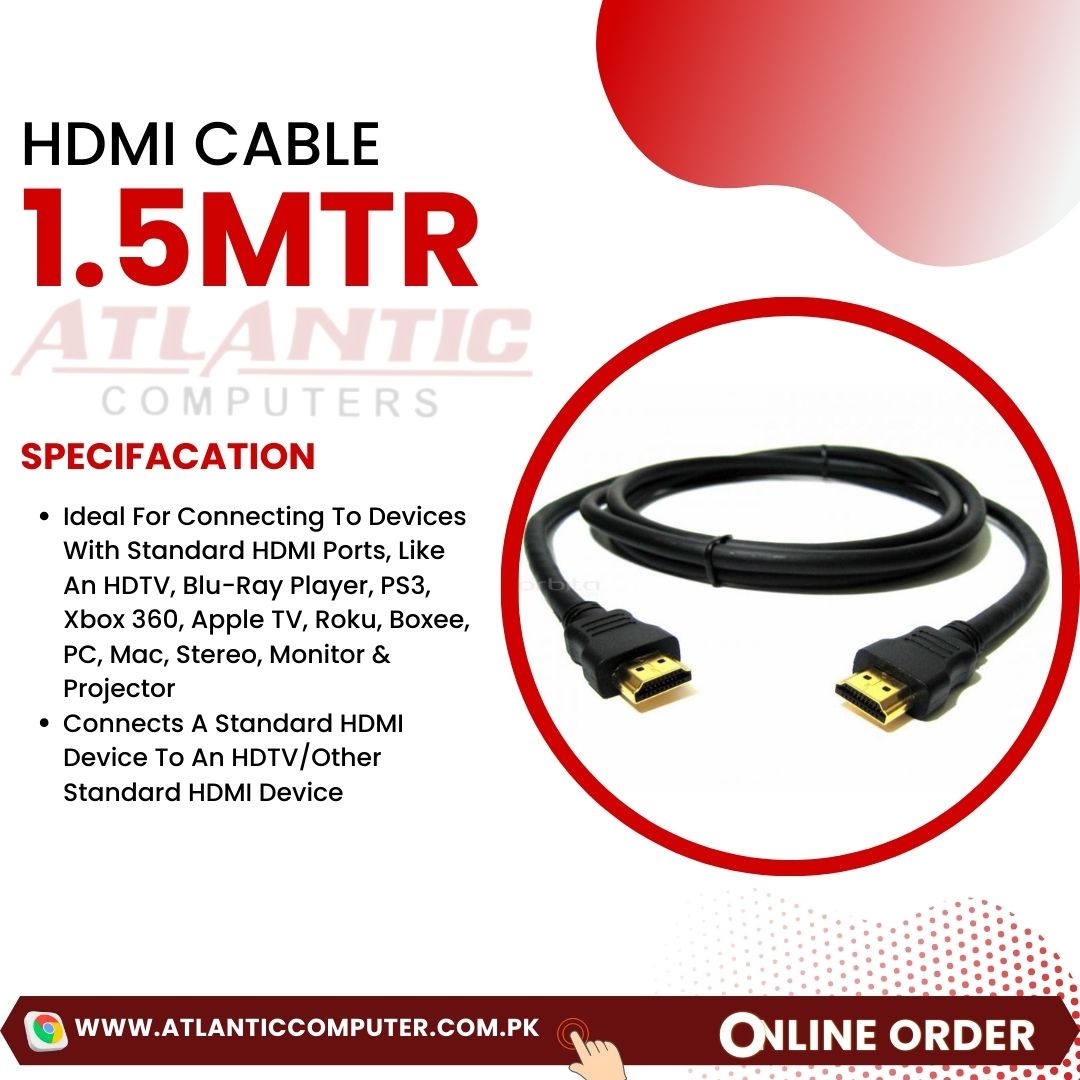 HDMI CABLE 1.5MTR