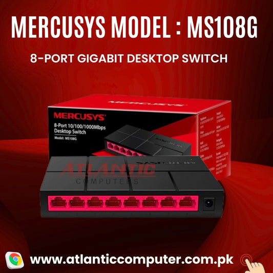 MERCUSYS MS108G 8-PORT GIGABIT DESKTOP SWITCH