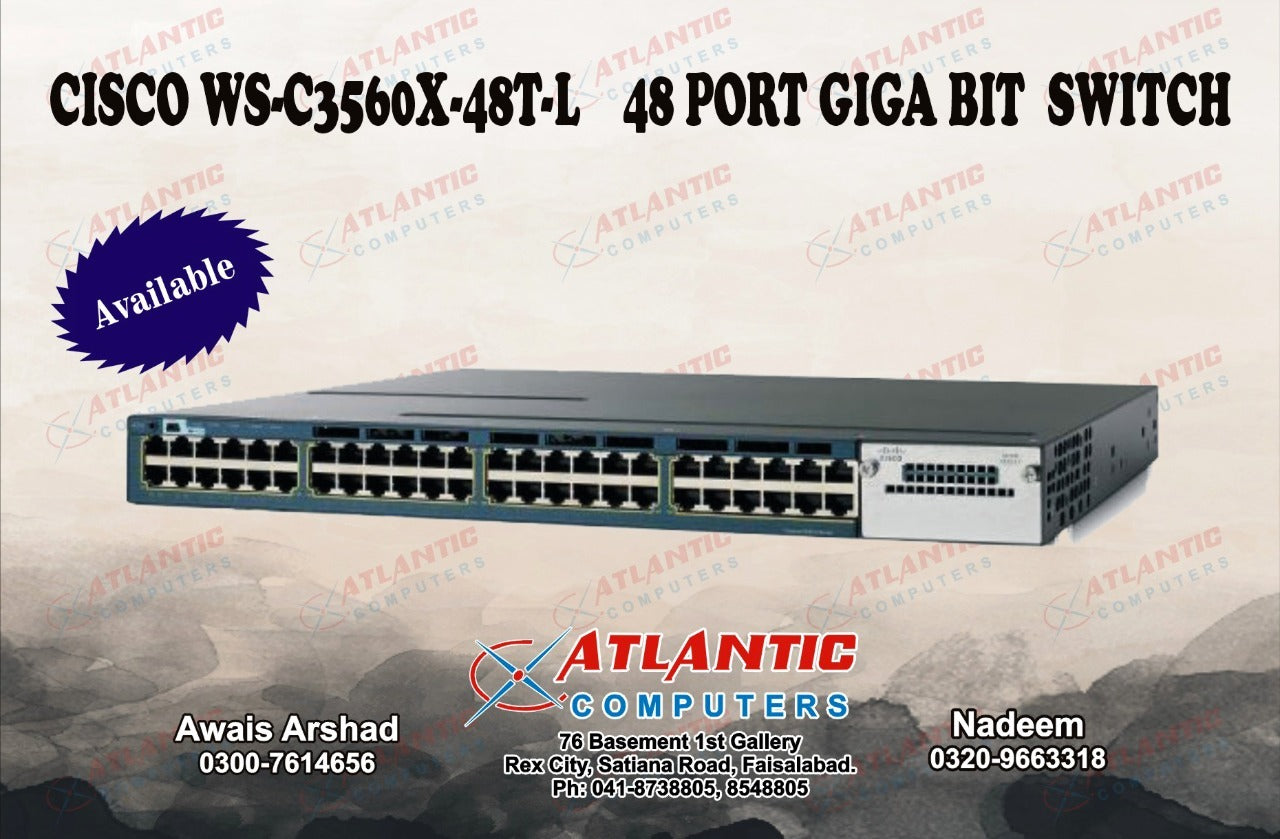 CISCO WS-C3560X-48T-L
