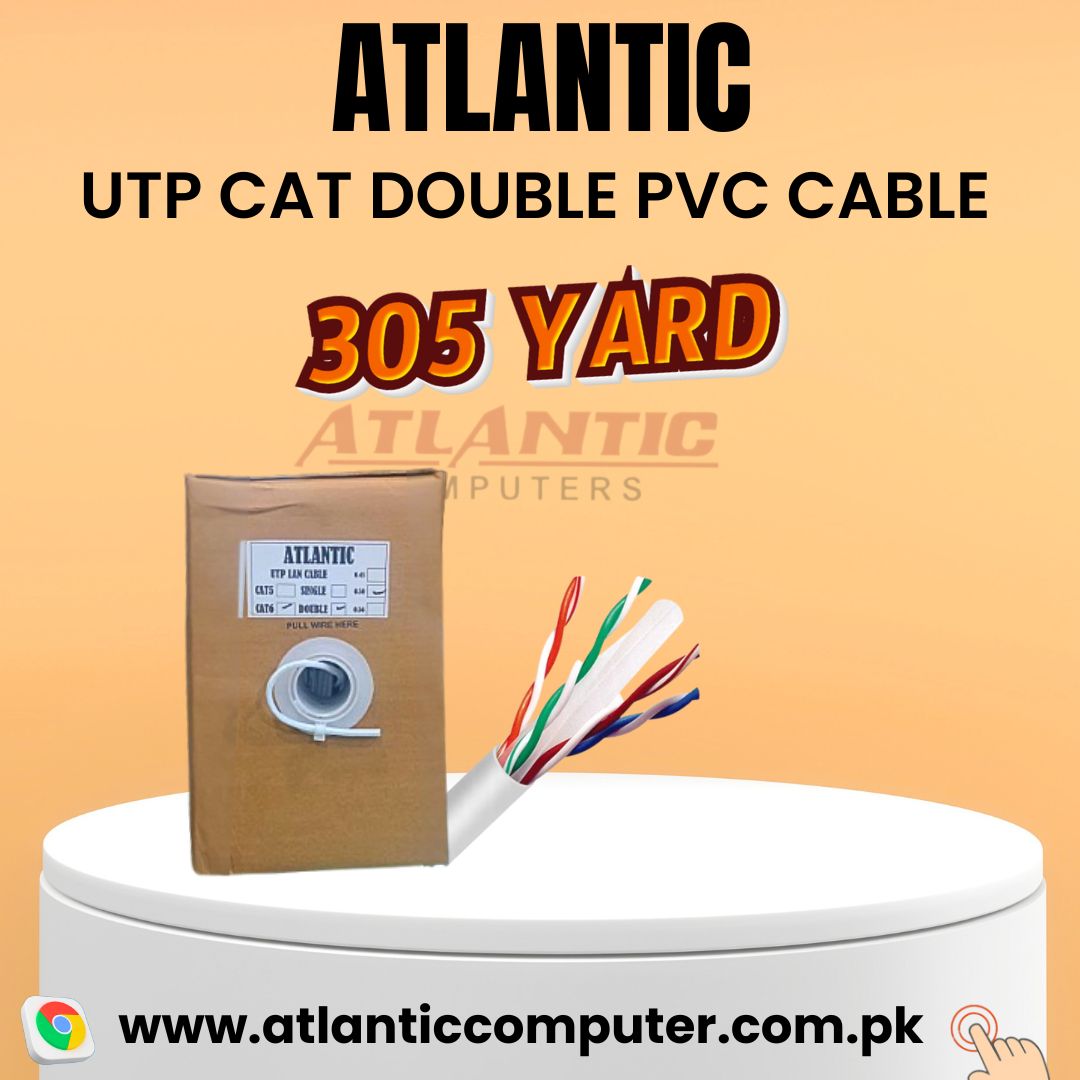 UTP CAT DOUBLE PVC CABLE 305 YARD