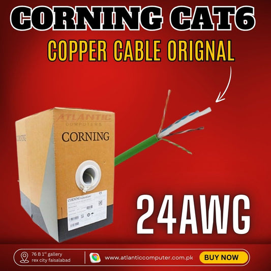 CORNING CAT6 COPPER CABLE ORIGNAL 24AWG