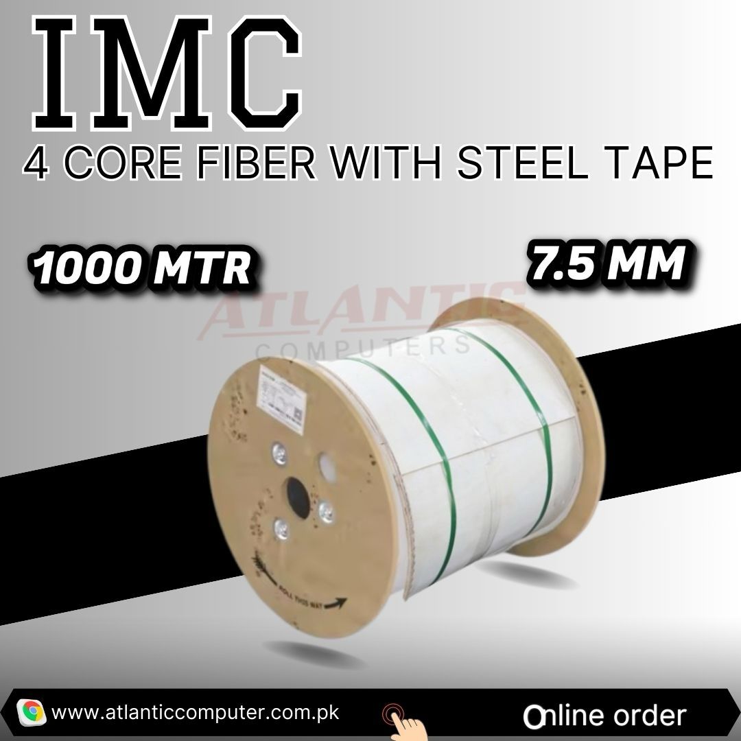 IMC 4 CORE FIBER WITH STEEL TAPE (1000 MTR)
