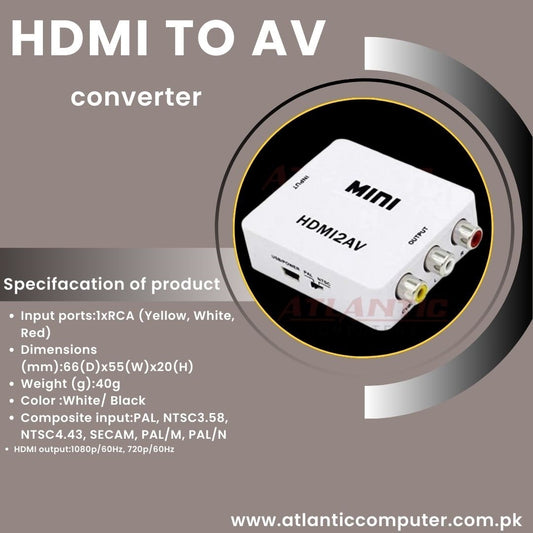 HDMI TO AV Converter Mini