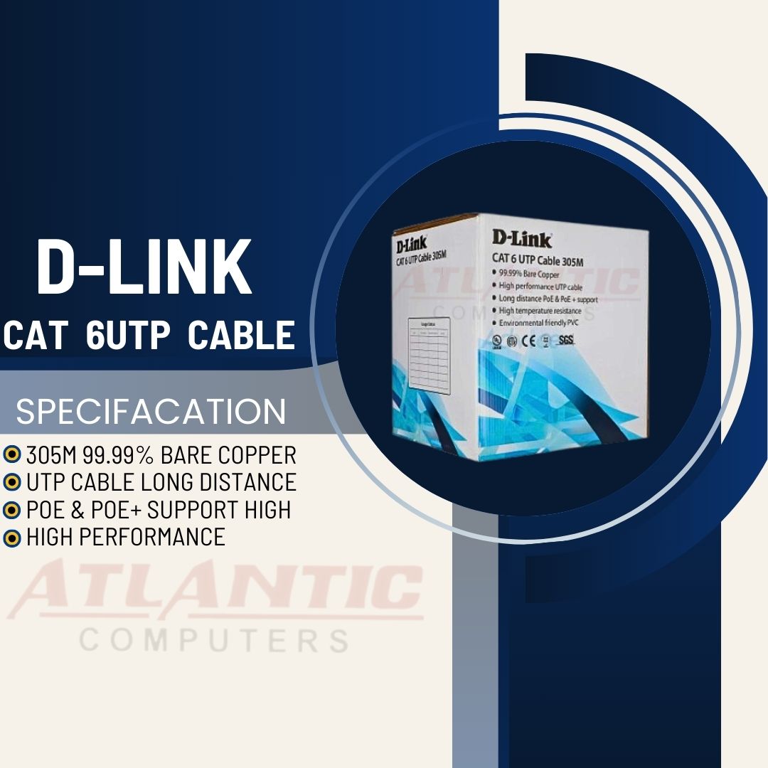 D-LINK CAT 6UTP CABLE