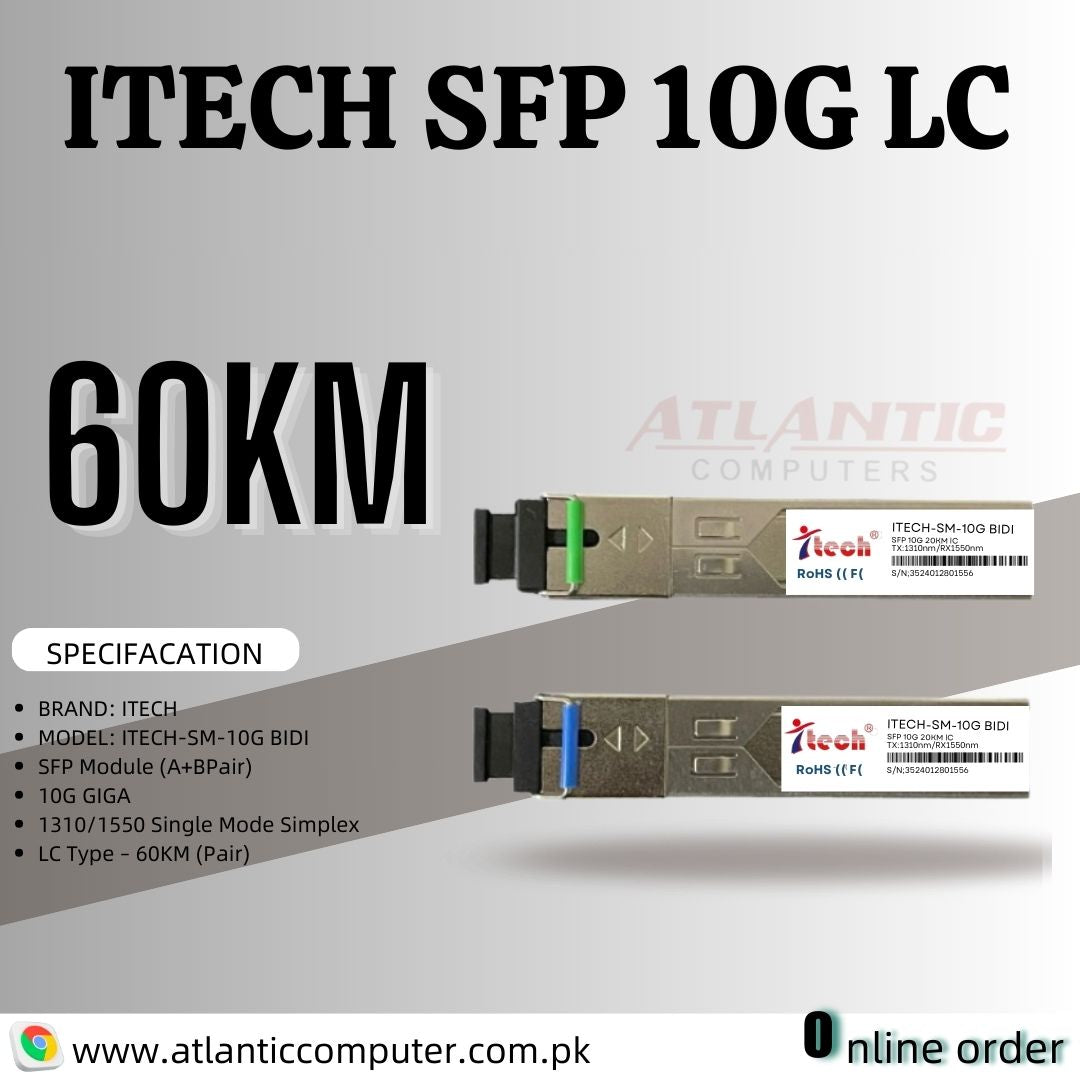 ITECH SFP 10G LC 60KM