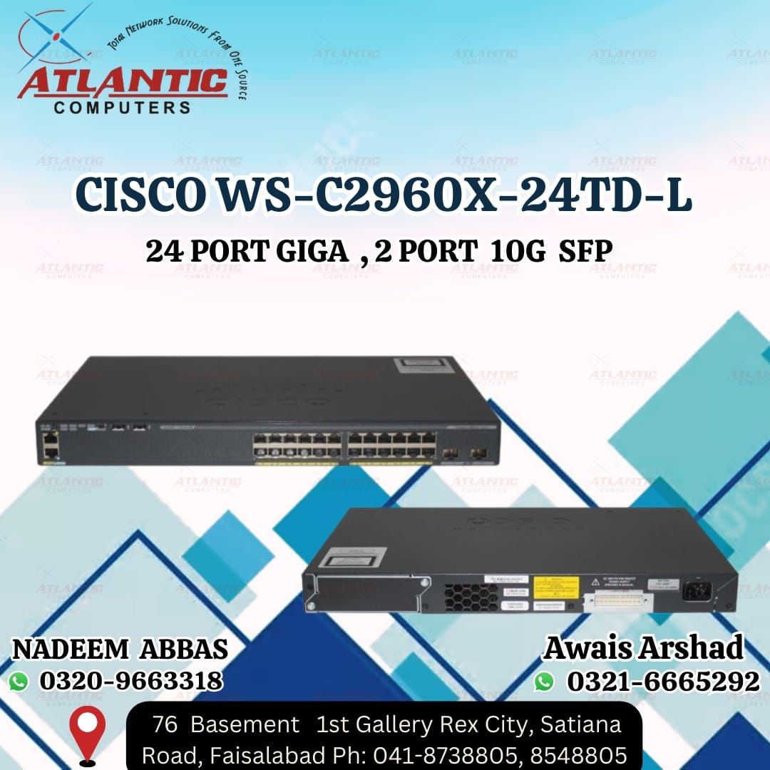 CISCO WS-2960X-24TD-L