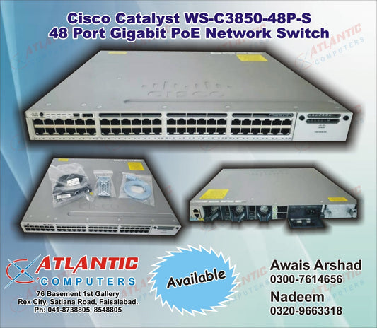 Cisco Catalyst WS-C3850-48P-S