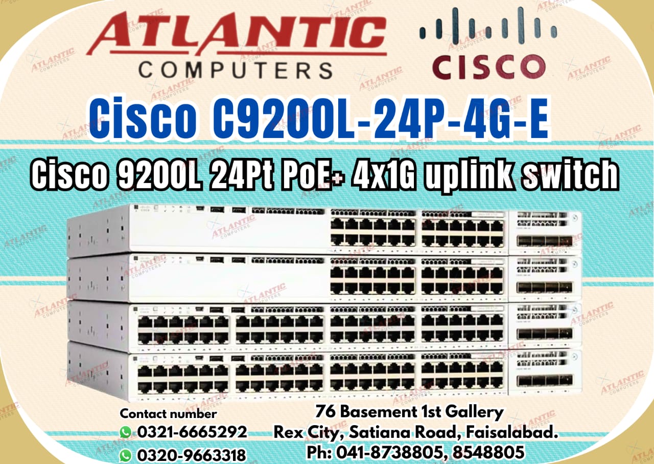 CISCO C9200L-24-4G-E