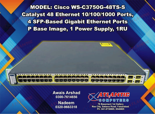 Cisco WS-C3750G-48TS-S
