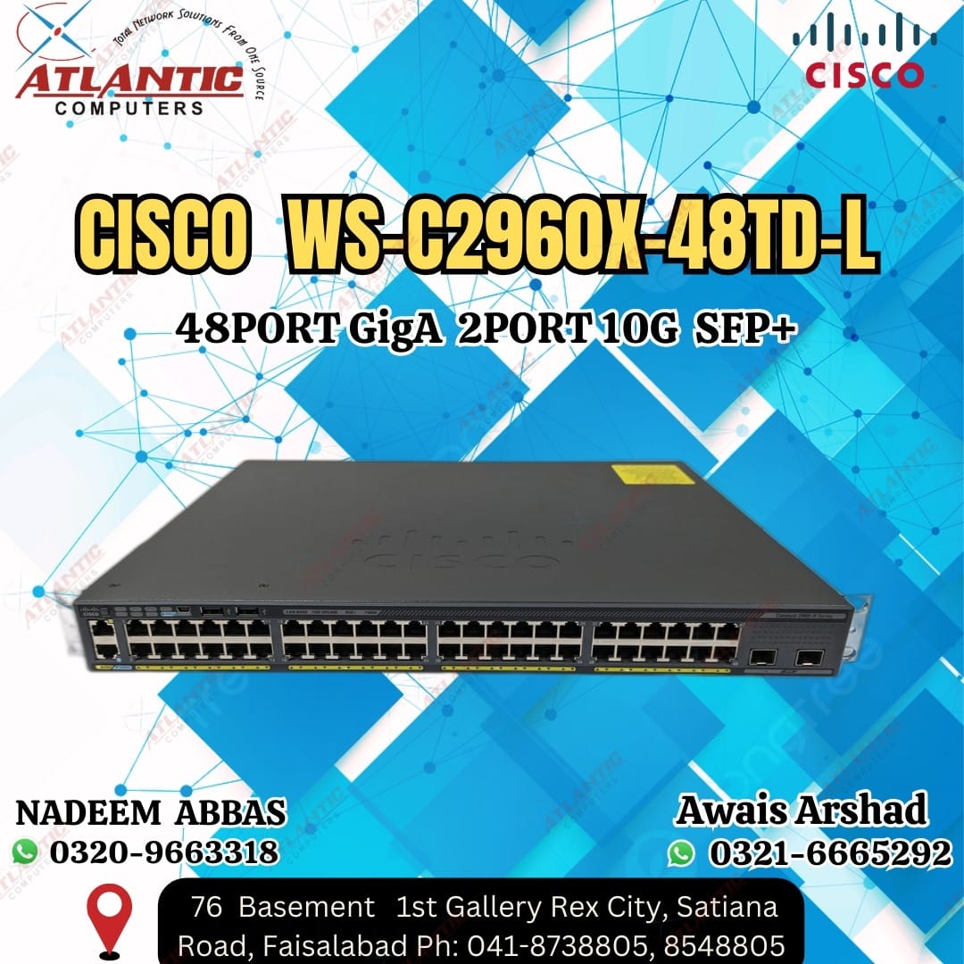 CISCO WS-2960X-48TD-L