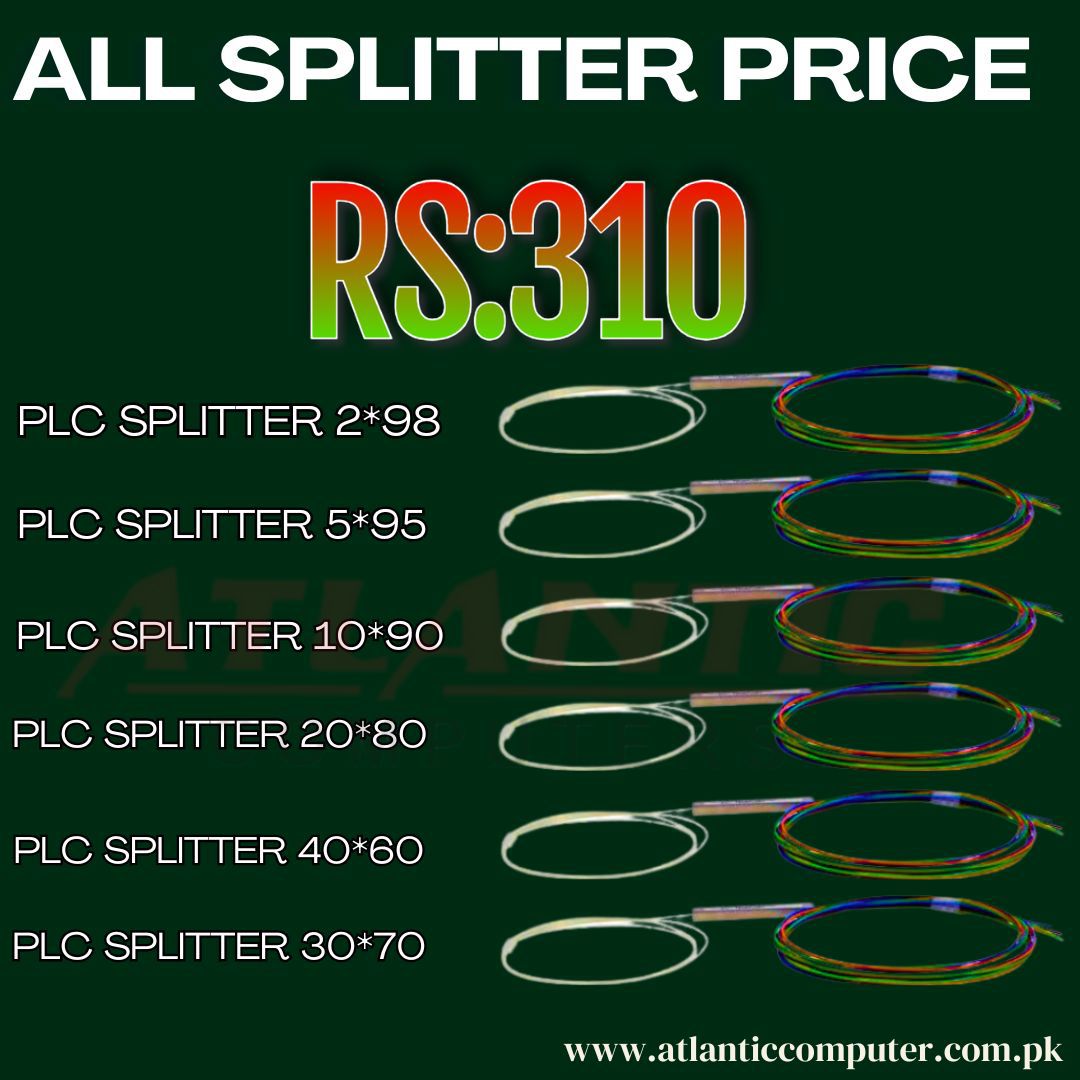 PLC FIBER SPLITTERS