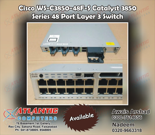 Cisco WS-C3850-48F-S