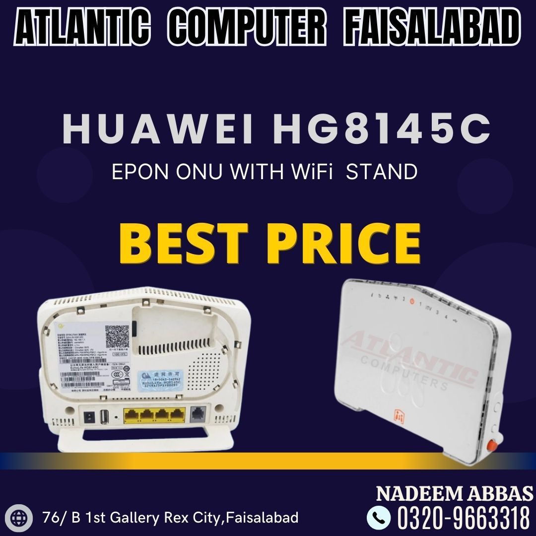 HUAWEI HG8145C EPON ONU WITH WIFI STAND
