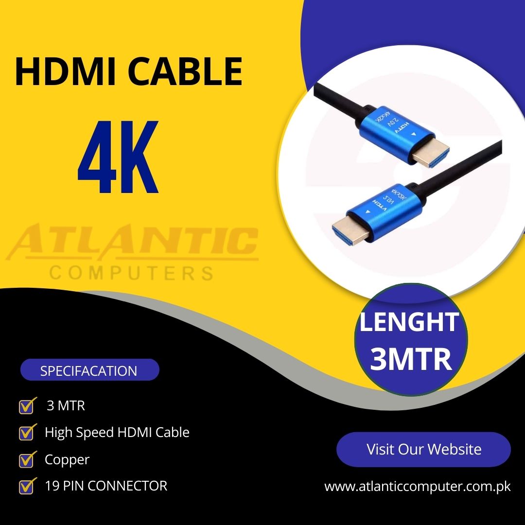 HDMI CABLE 4K (LENGTH 3 MTR)
