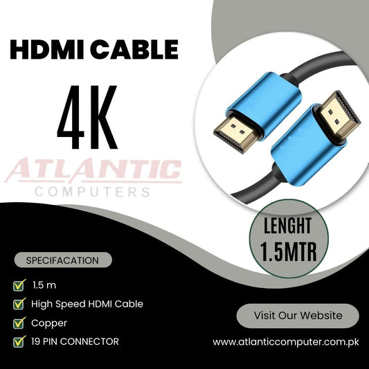 HDMI CABLE 4K (LENGTH 1.5 MTR)