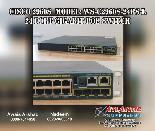 Cisco WS-C2960S-24PS-L