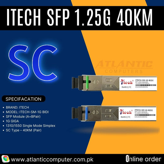 ITECH SFP 1.25G 40KM SC