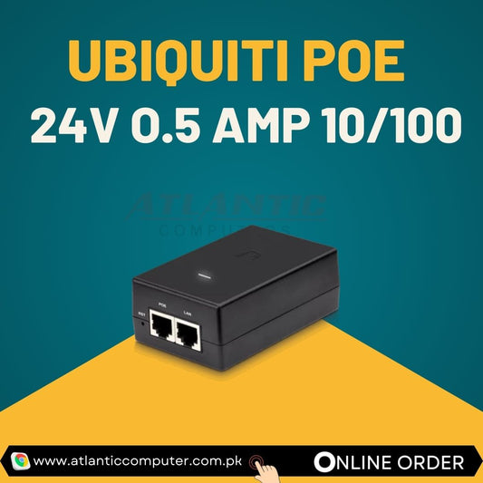 UBIQUITI POE 24 0.5 AMP 10/100
