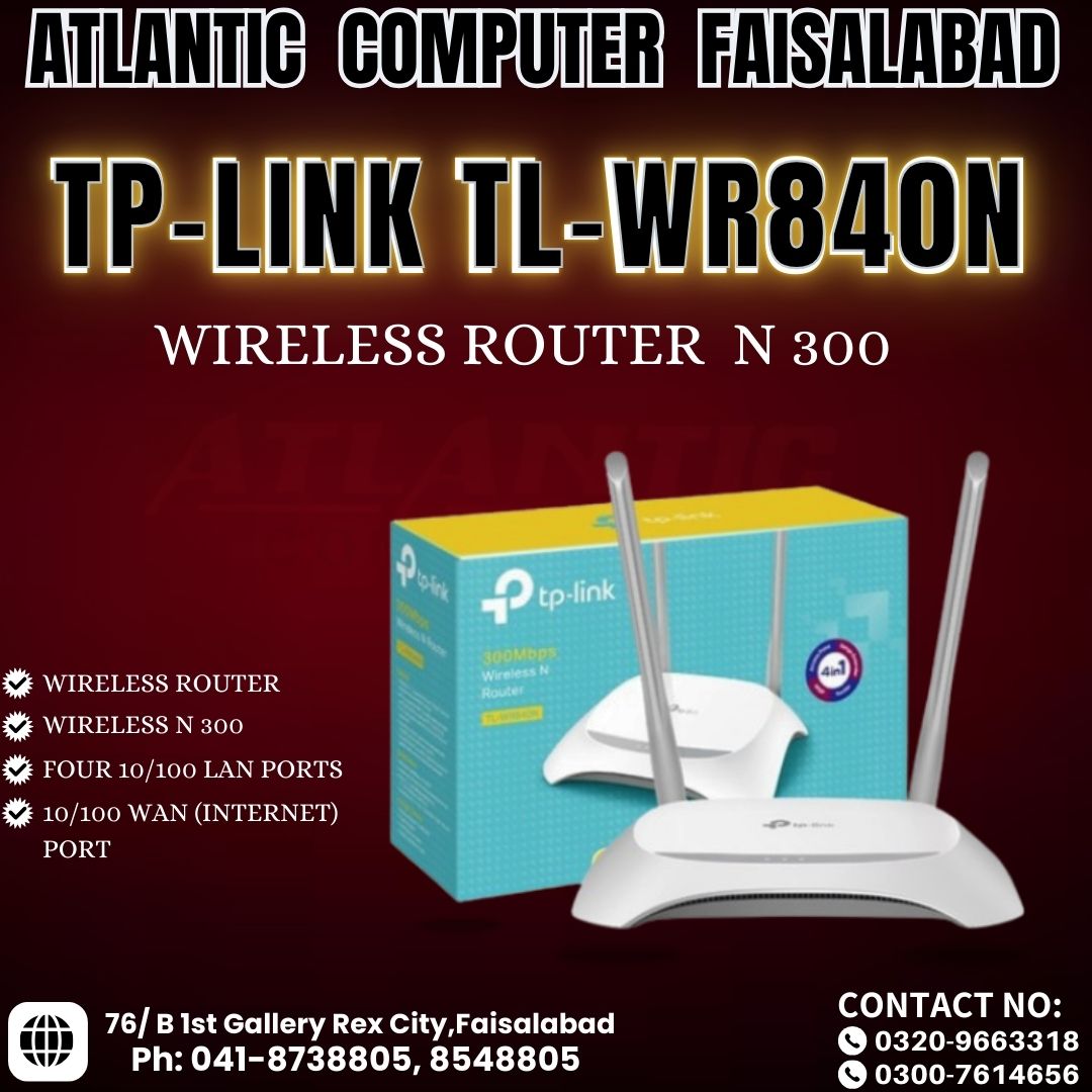 Tp-Link TL-WR840N (New)