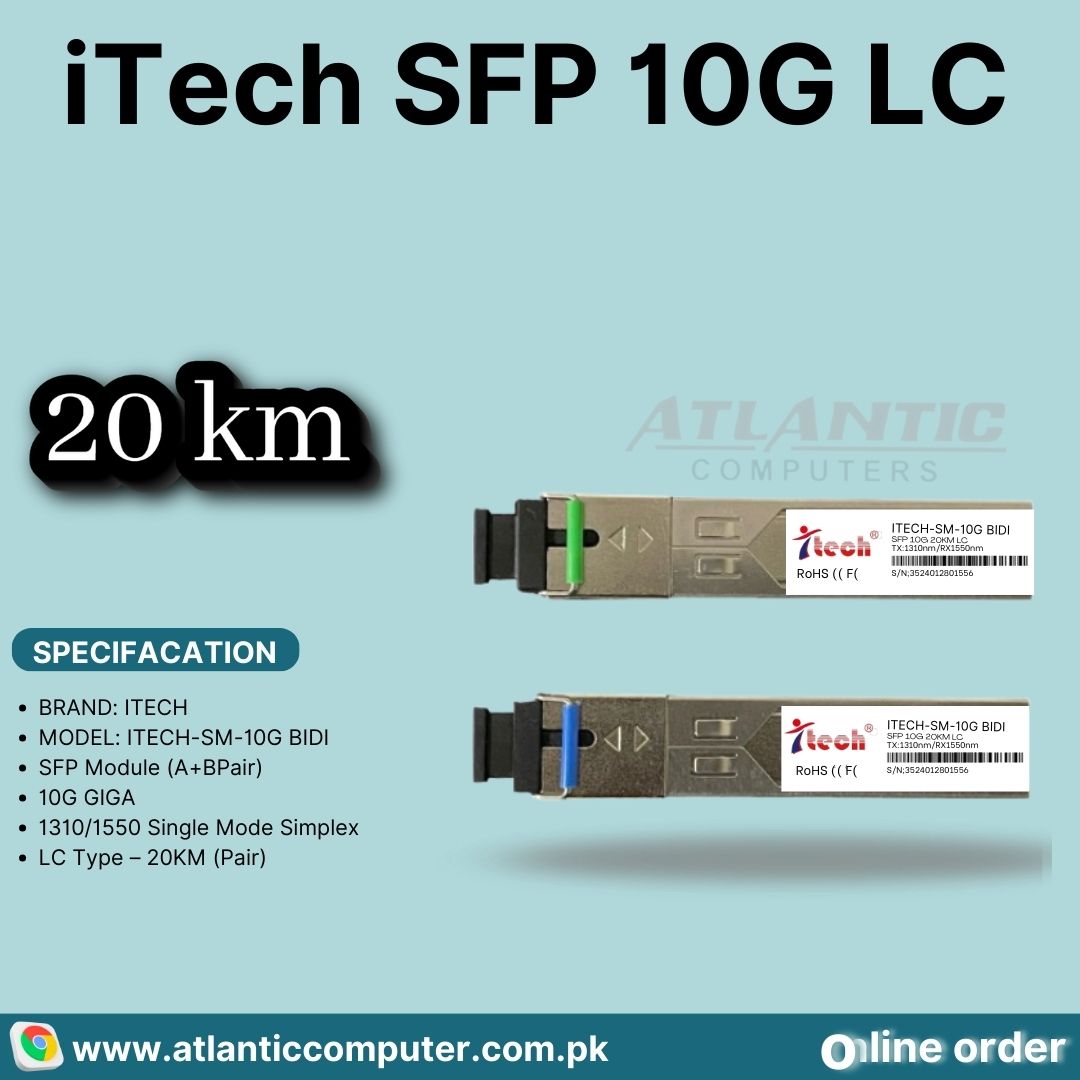 ITECH SFP 10G LC 20 KM