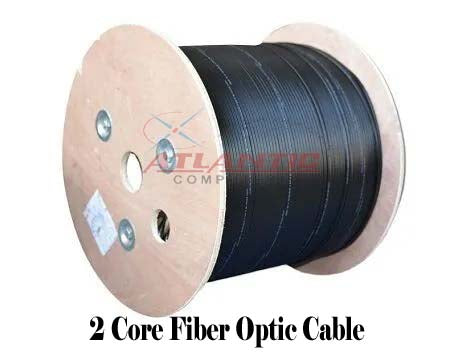 V SOL 2 CORE FIBER OPTIC CABLE (1000 MTR)